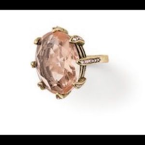 Lia Sophia Peach Melba Ring